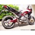 ECHAPPEMENT HOMOLOGUÉE MSR SILENCIEUX MOTO BENELLI TRE K 899 - 1130 2006/14 +SUPPORT DE PLAQUE